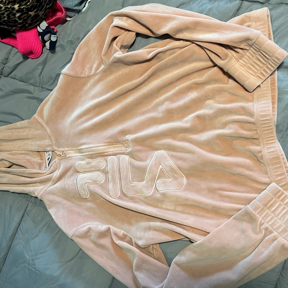 FILA Velour Hoodie